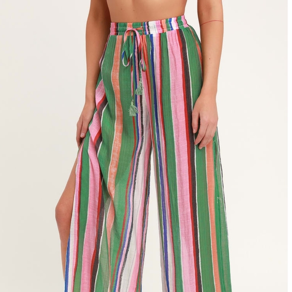 NWOT Lulu's Eternal Vacation Striped Cover-Up - Picture 6 of 6